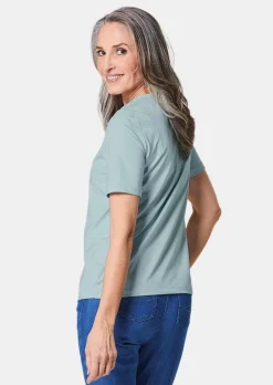 Gepflegtes Shirt in formstabiler Ware