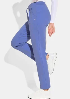 Gerade Freizeithose mit Bindeband