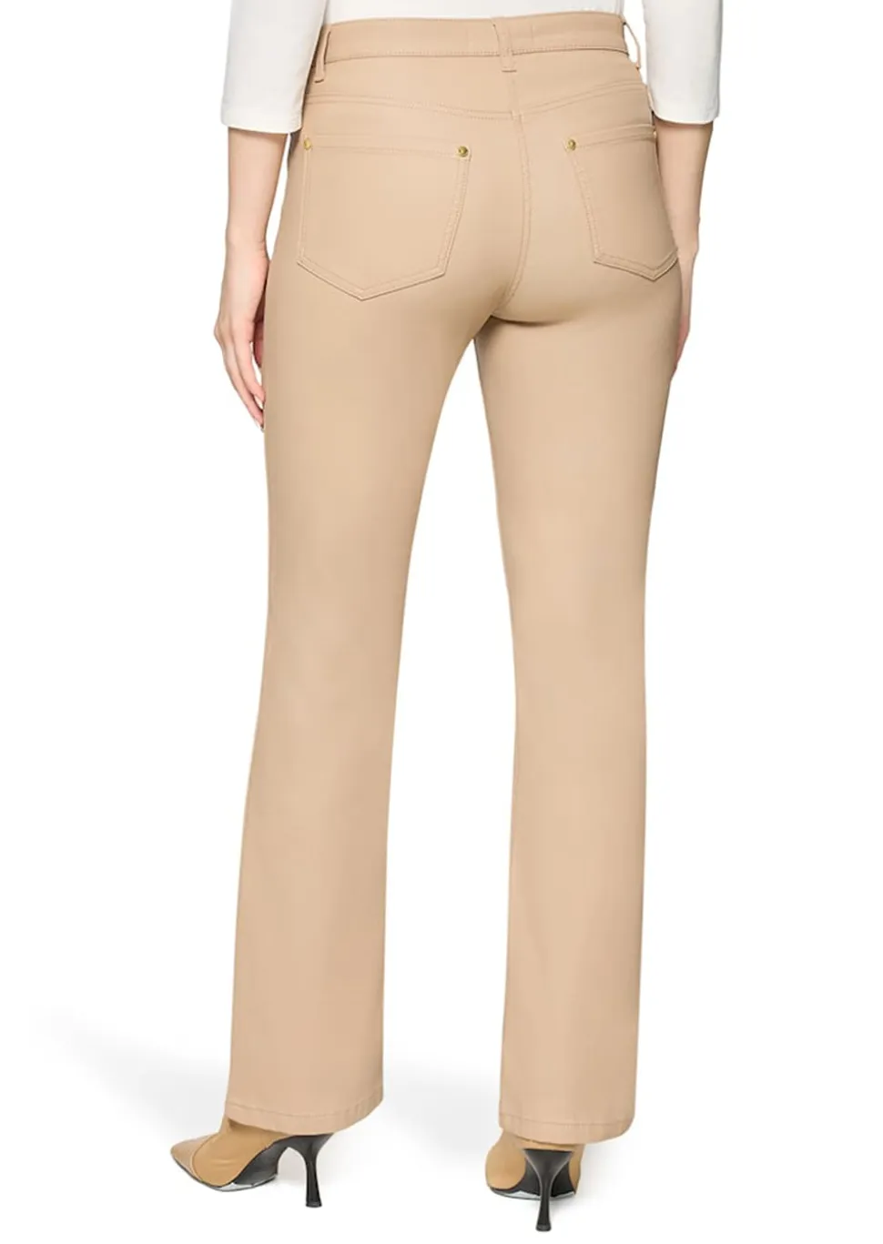 Gerade Hose "Sina Perfect Body" mit Beschichtung
