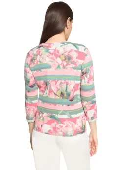 Gerippte Shirtjacke mit 2-Wege-Reißverschluss