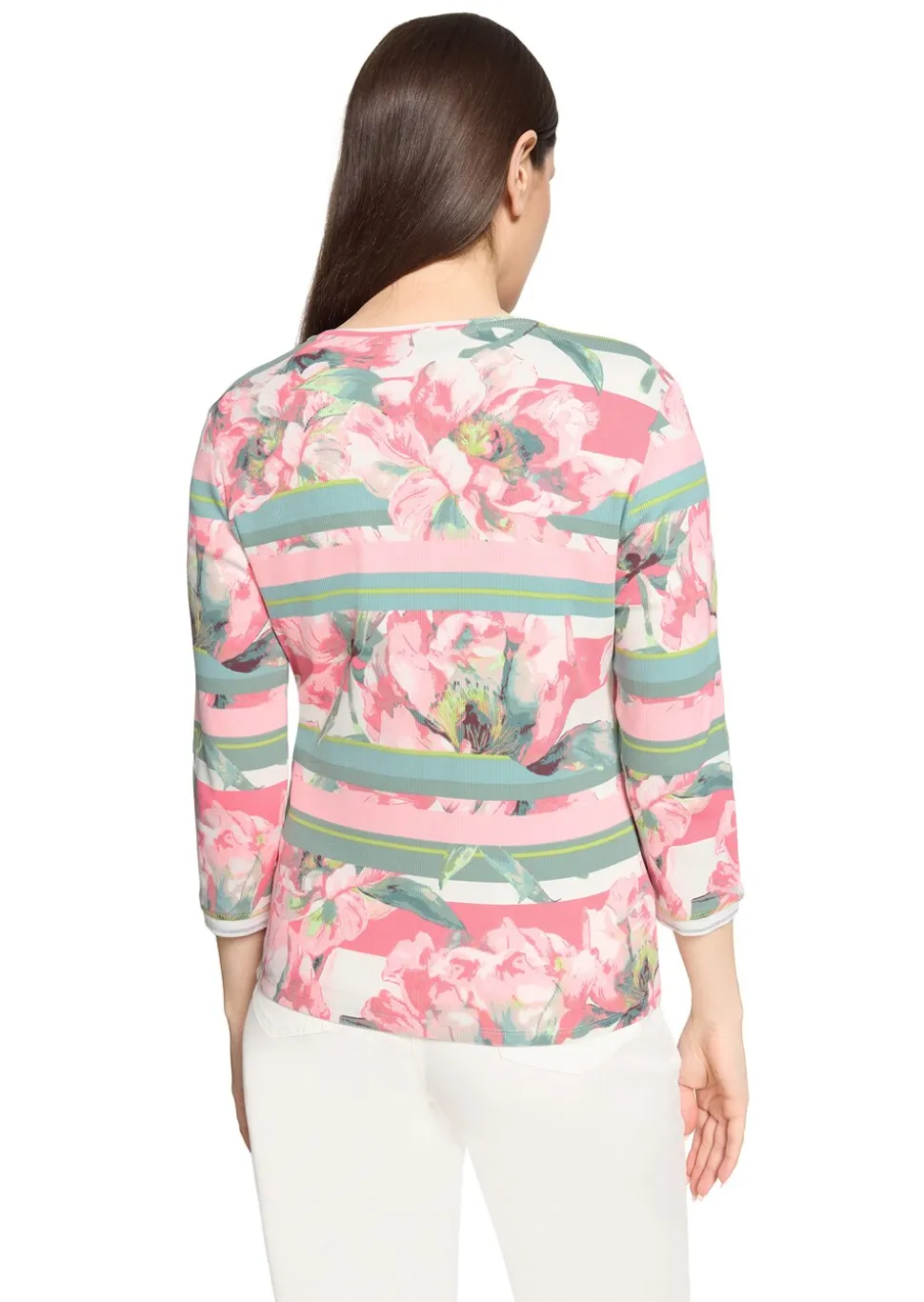 Gerippte Shirtjacke mit 2-Wege-Reißverschluss