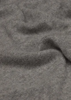 Halbarmpullover mit Rundhals aus Kaschmir