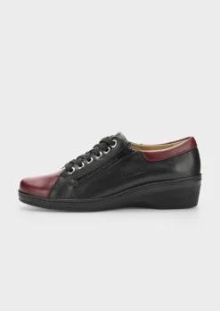 Halbschuhe aus echtem Leder