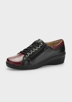 Halbschuhe aus echtem Leder