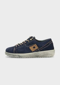 Halbschuhe aus Wildleder