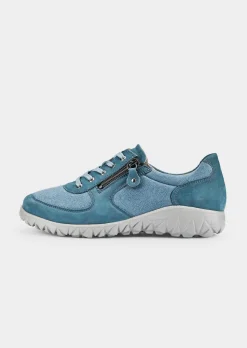 Halbschuhe mit Elastik-Einsätzen