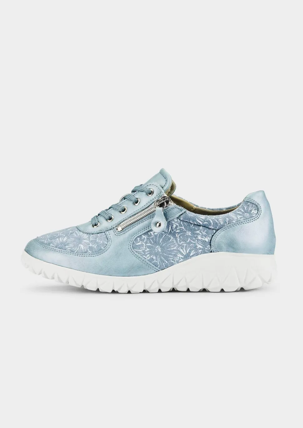 Halbschuhe mit Elastik-Einsätzen