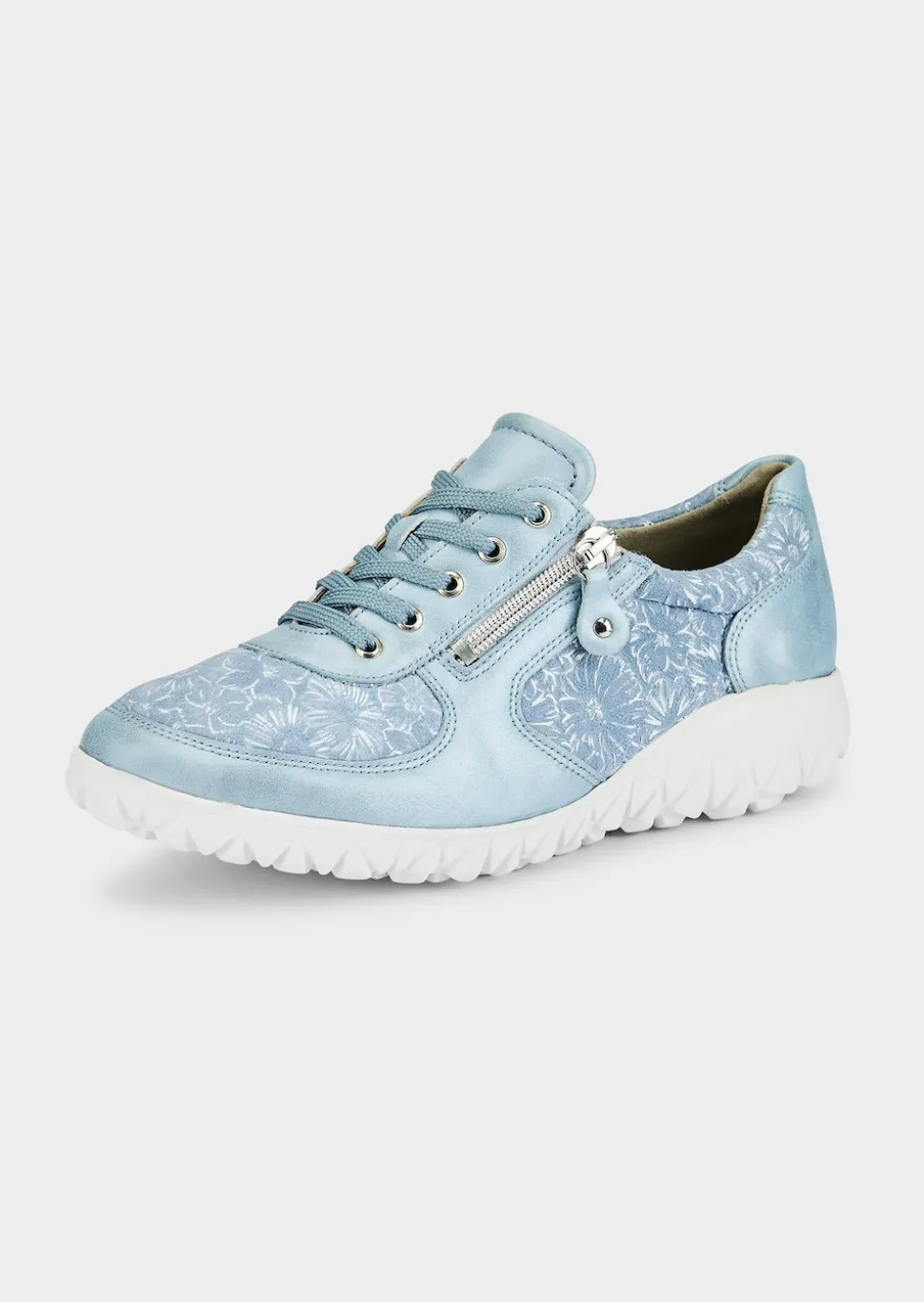 Halbschuhe mit Elastik-Einsätzen