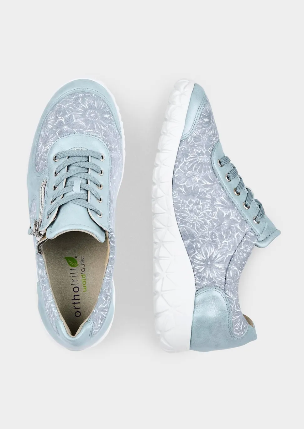 Halbschuhe mit Elastik-Einsätzen