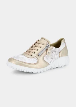 Halbschuhe mit Elastik-Einsätzen