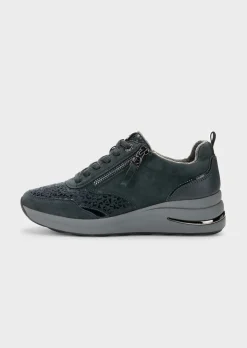 Hallux-Sneaker in elastischem Materialmix