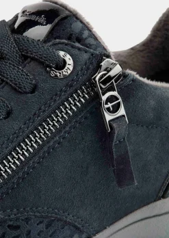 Hallux-Sneaker in elastischem Materialmix