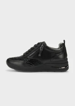Hallux-Sneaker in elastischem Materialmix
