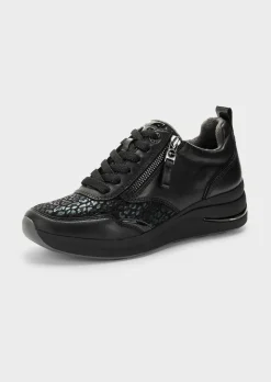 Hallux-Sneaker in elastischem Materialmix