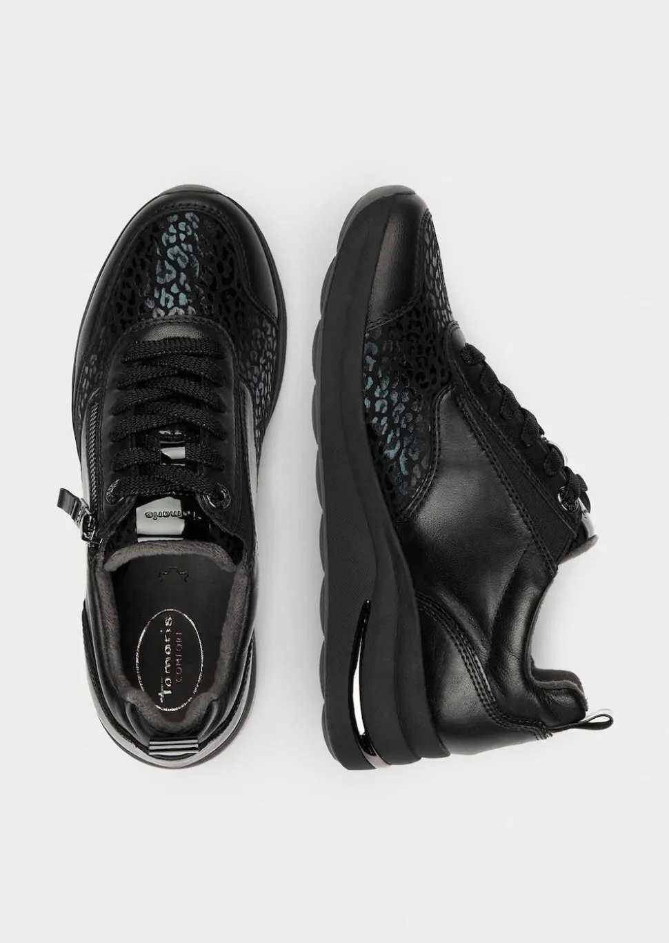 Hallux-Sneaker in elastischem Materialmix