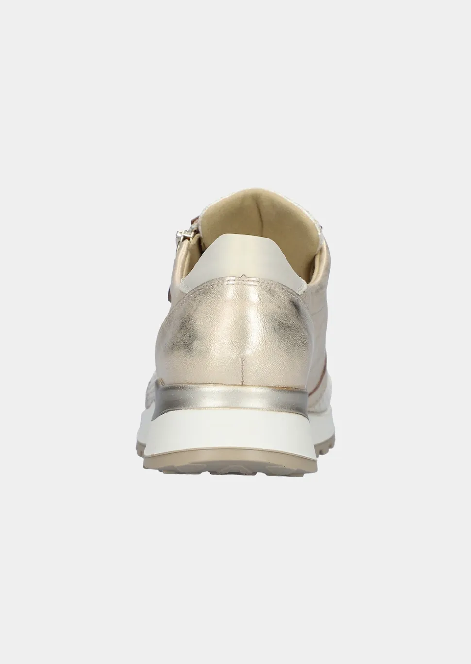 Hallux-Sneaker in Leder-Textil-Mix