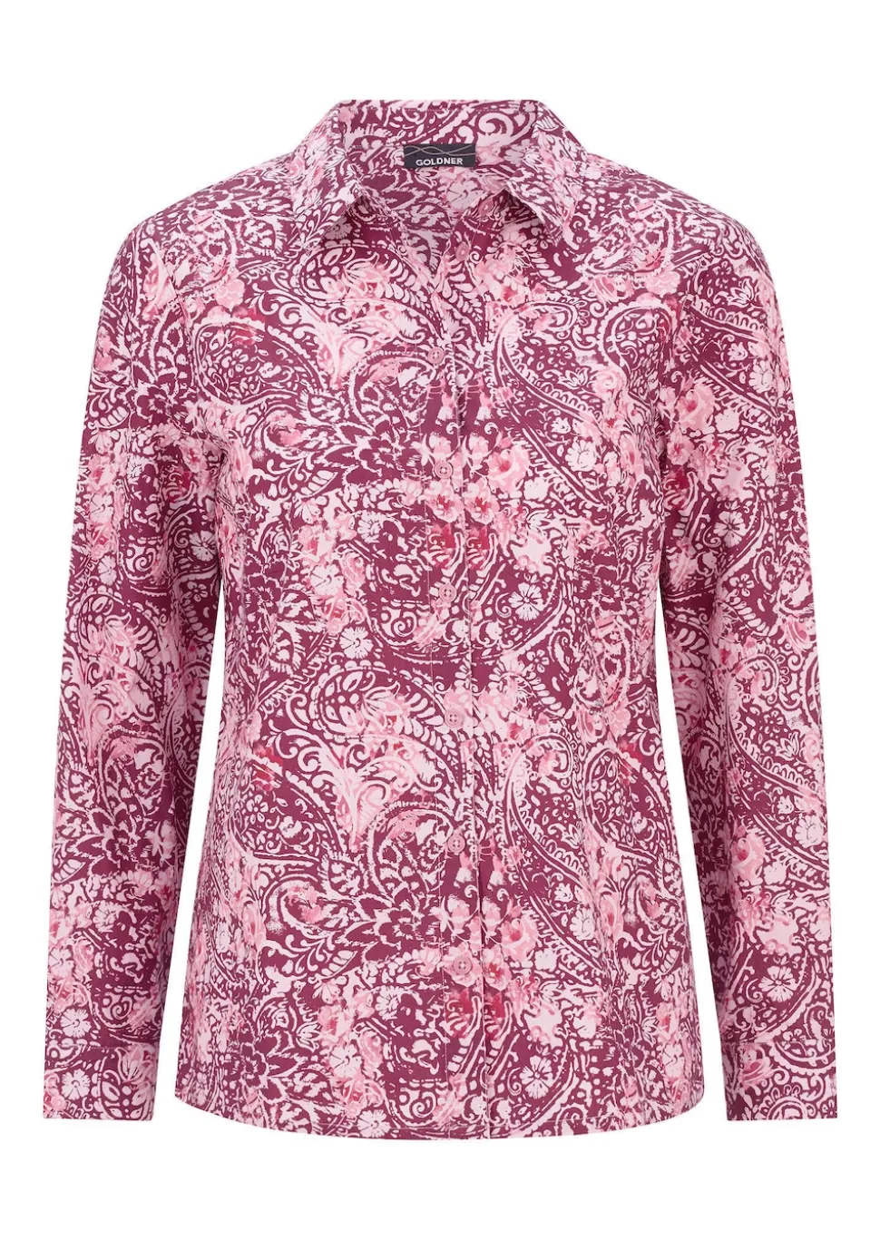 Hemdbluse aus reiner Baumwolle
