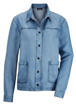 Hemdjacke im Denim-Look