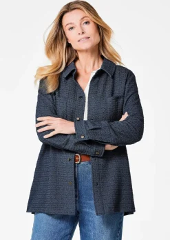 Hemdjacke in Boulcéoptik