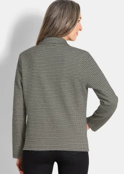 Hemdjacke mit Pepita-Muster