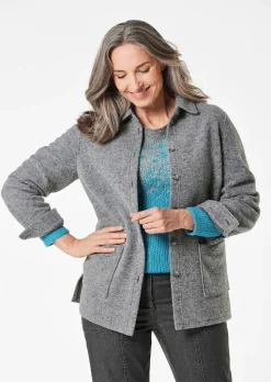 Hemdjacke mit Steg