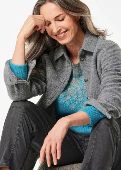 Hemdjacke mit Steg