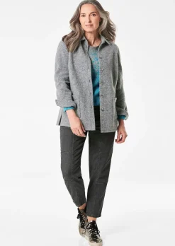 Hemdjacke mit Steg