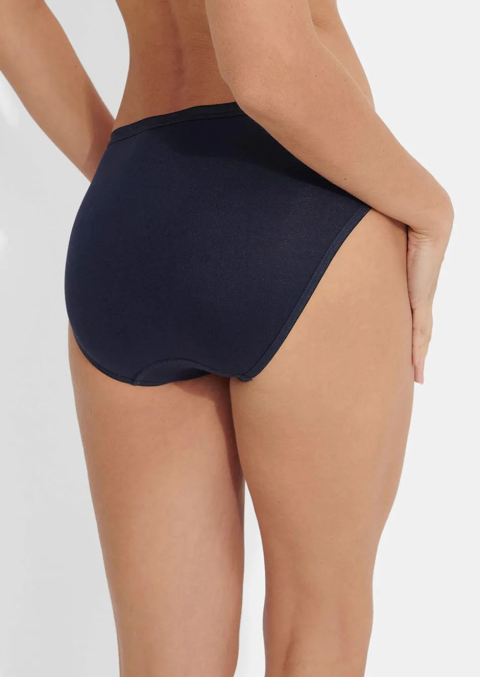 Hüftslip im 2er-Pack aus Feinripp