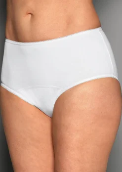 Hüftslip mit integrierten Wäscheschutz