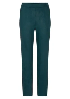 Hose LOUISA in Veloursleder-Optik