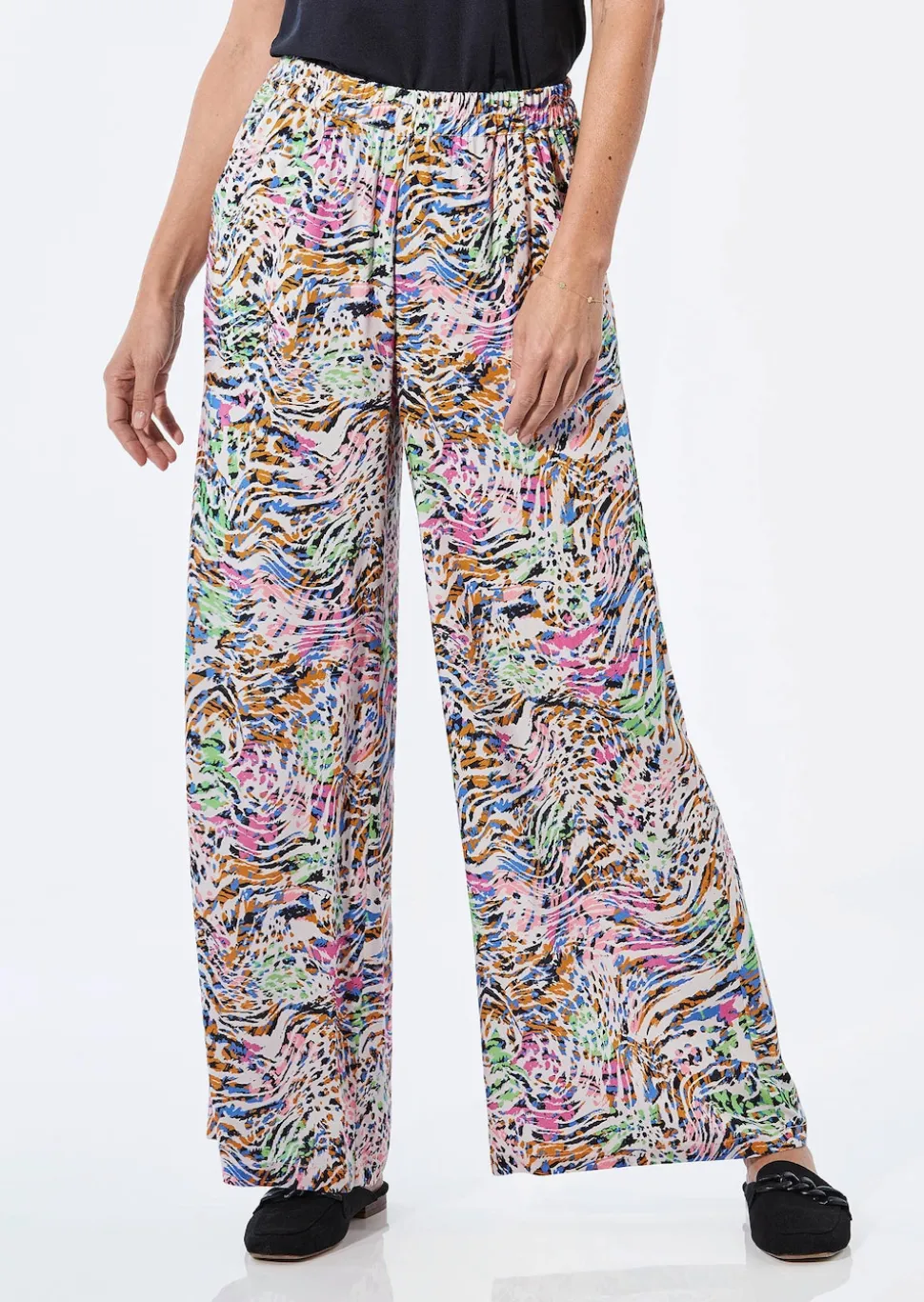 Hose mit weitem Bein