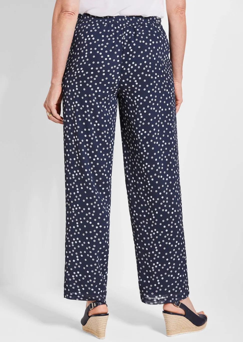 Hose VERA mit Tupfen-Muster