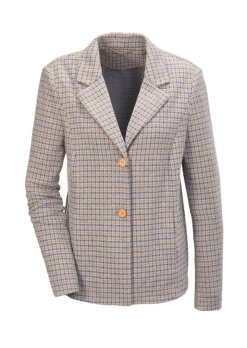 Indoorjacke aus strukturiertem Jersey