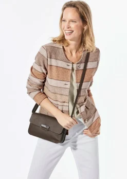 Jacke in Bouclé-Optik