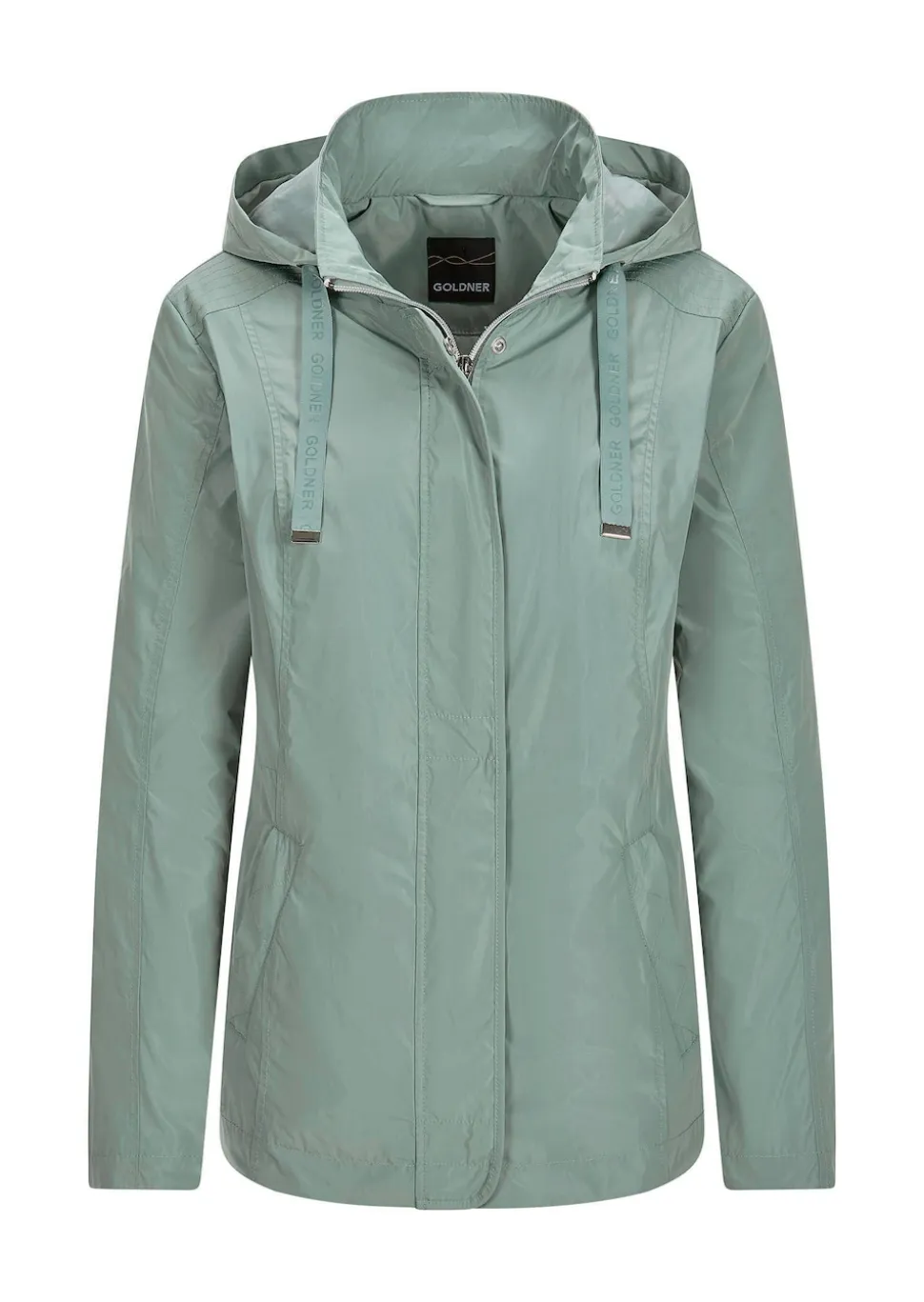 Jacke mit abnehmbarer Kapuze