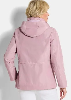 Jacke mit abnehmbarer Kapuze