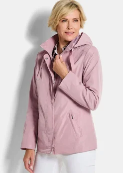 Jacke mit abnehmbarer Kapuze