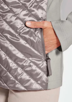 Jacke mit Stehkragen