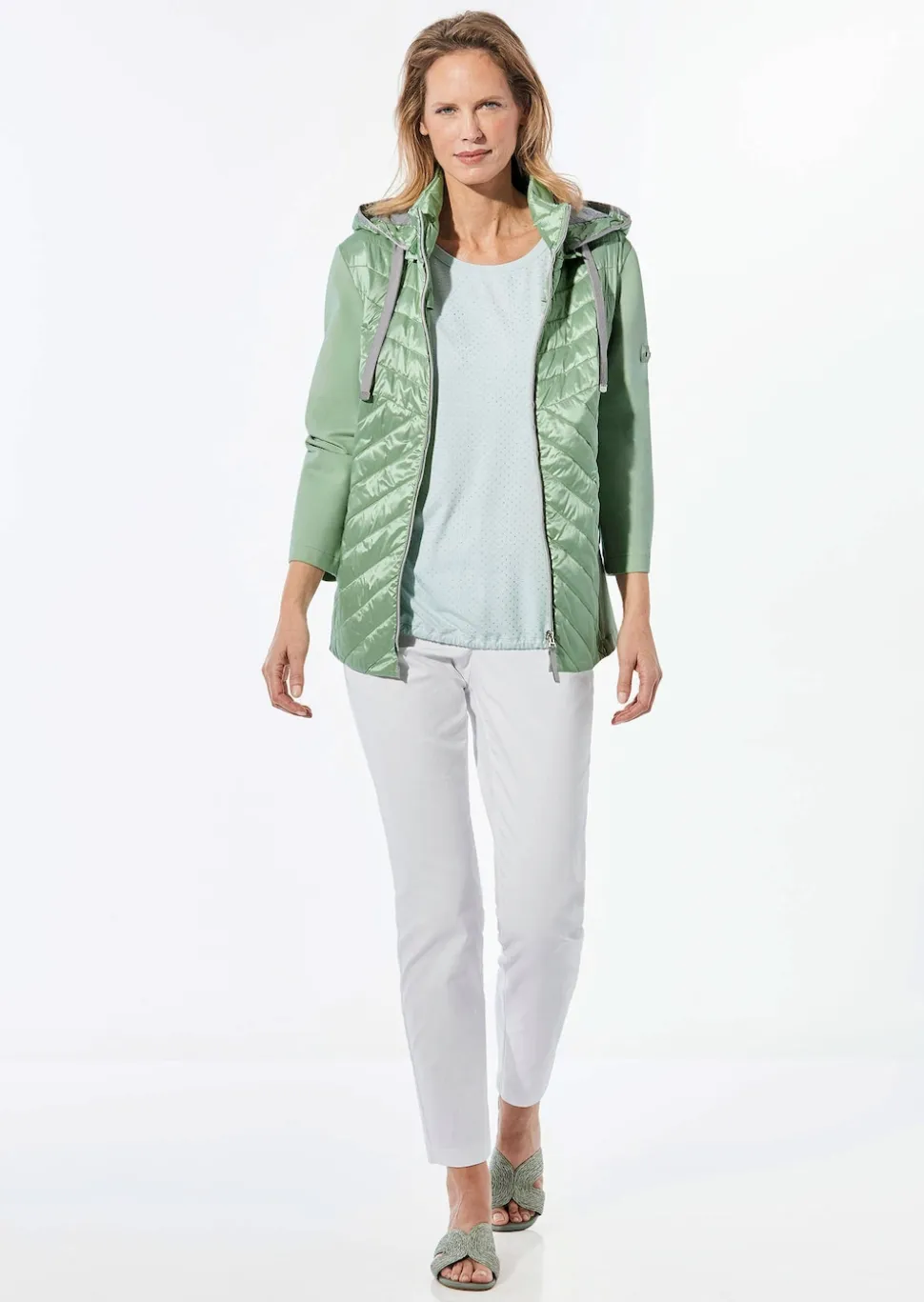 Jacke mit Stehkragen