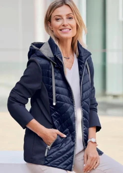 Jacke mit Stehkragen