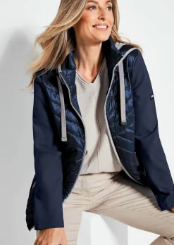 Jacke mit Stehkragen