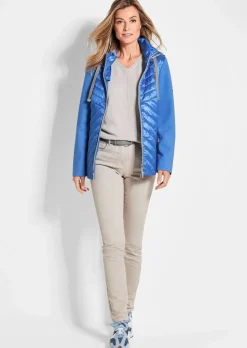 Jacke mit Stehkragen