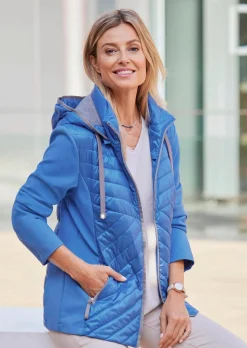 Jacke mit Stehkragen
