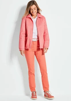 Jacke mit Waffelstepp