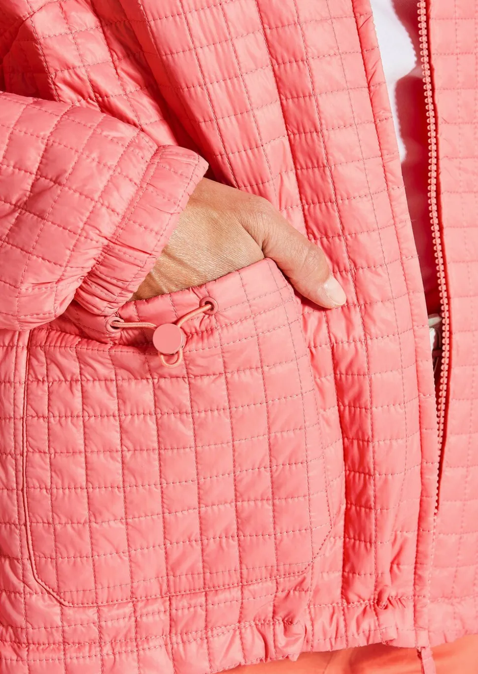 Jacke mit Waffelstepp