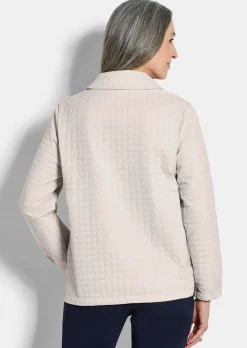 Jacke mit Waffelstepp