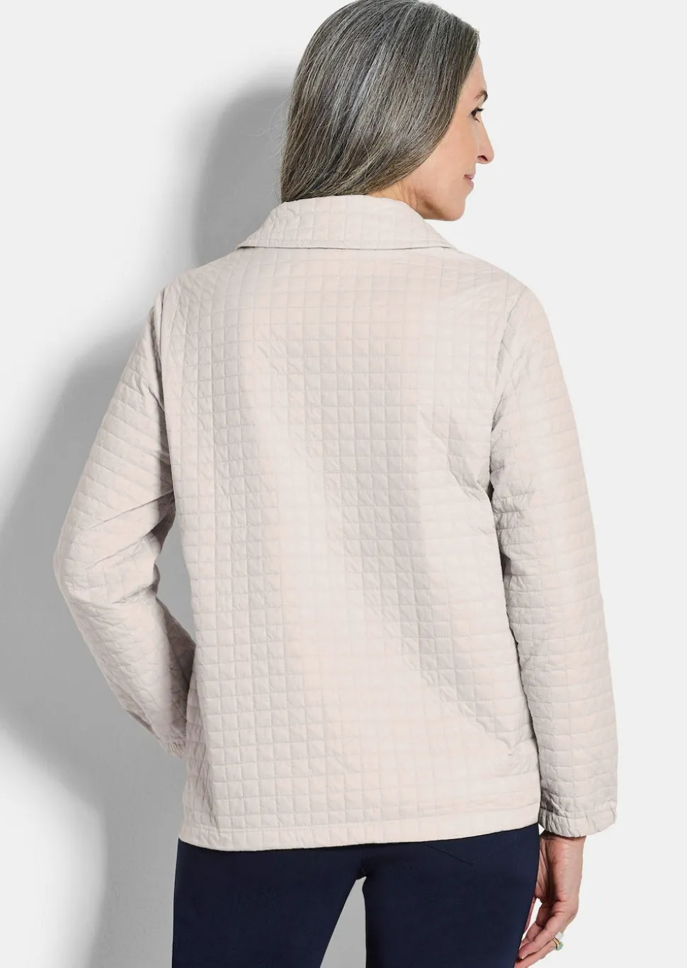 Jacke mit Waffelstepp