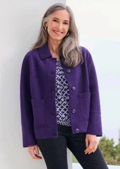 Jacke mit wärmender Wolle