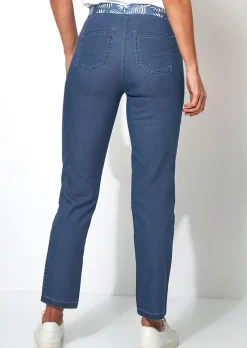 7/8-Jeans aus leichtem Soft-Denim