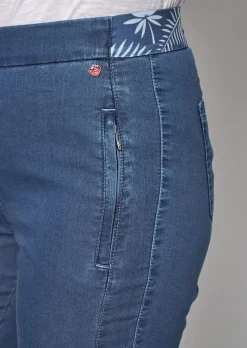 7/8-Jeans aus leichtem Soft-Denim